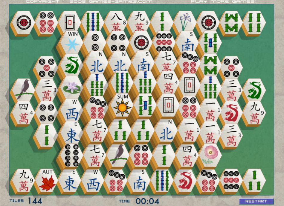 Mah Jongg Solitaire