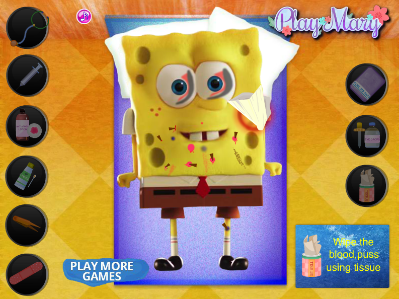 Spongebob Squarepants Injured