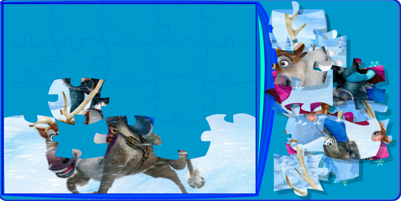 Anna and Kristoff Jigsaw