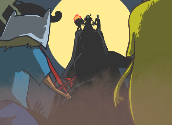 BIZARRE ADVENTURE TIME(Flash Animation)