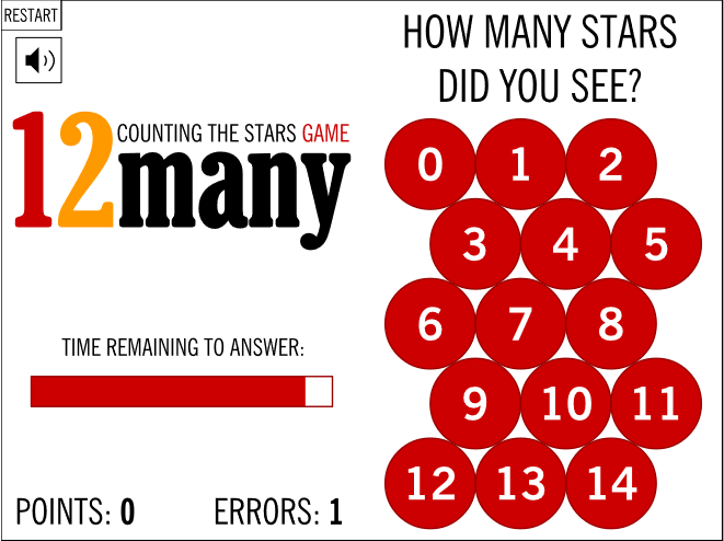 12many - Counting the stars game