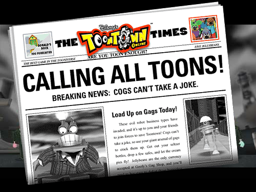 Toontown Online Updated Installer Animation