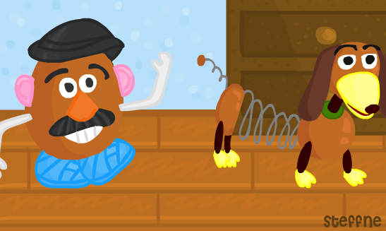 Toy Story Walk Cycle Animation