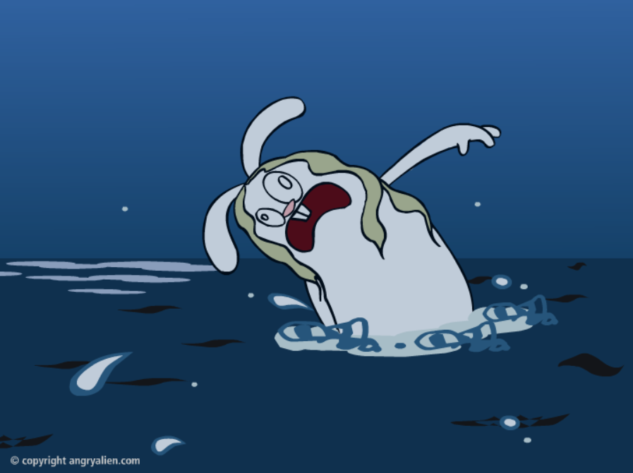 Jaws In 30 Seconds (And Re-Enacted By Bunnies)