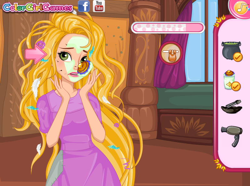 Rapunzel Magic Fashion Makeover