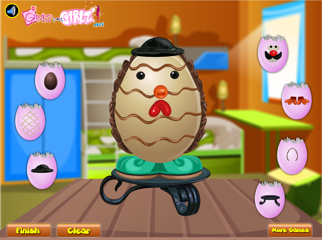 Egg Chocolate Decoration