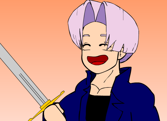 Trunks sword spin