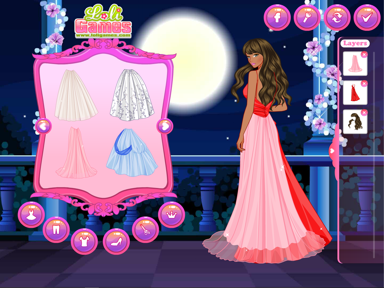 Girl in the Moonlight