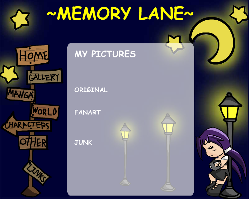 WIP-Memory Lane Website