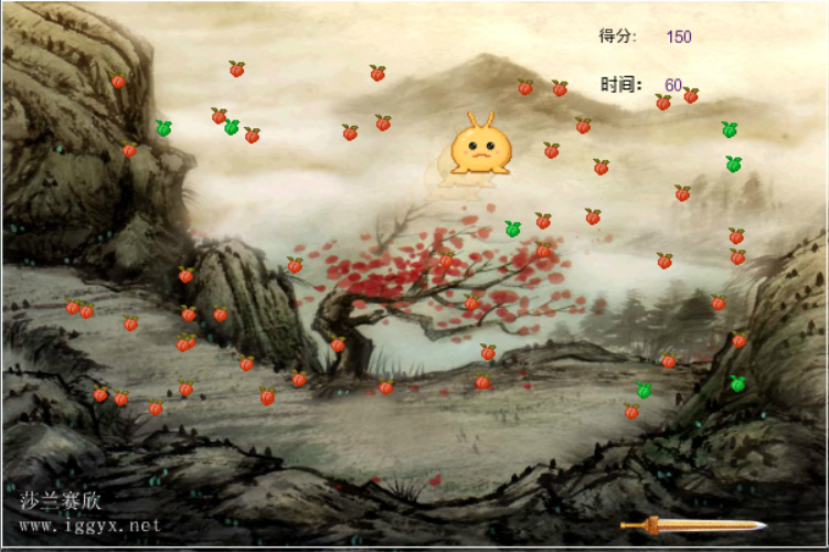 鬼谷靈獸吃仙桃