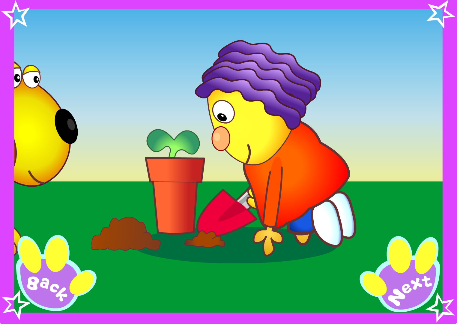 Bonny, Banana, and Mo: Sunflower