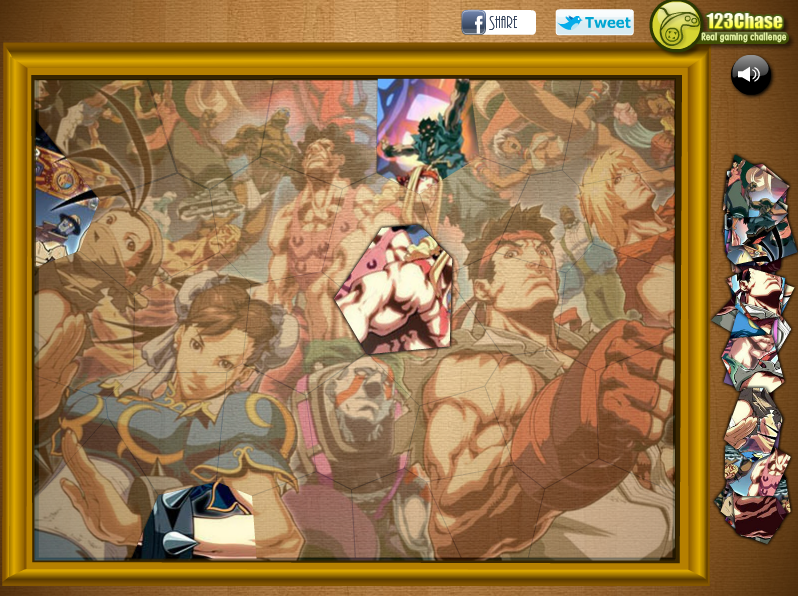 Puzzle Madness Street Fighters