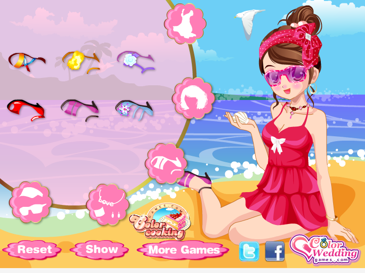 Summer Beach Fashionista