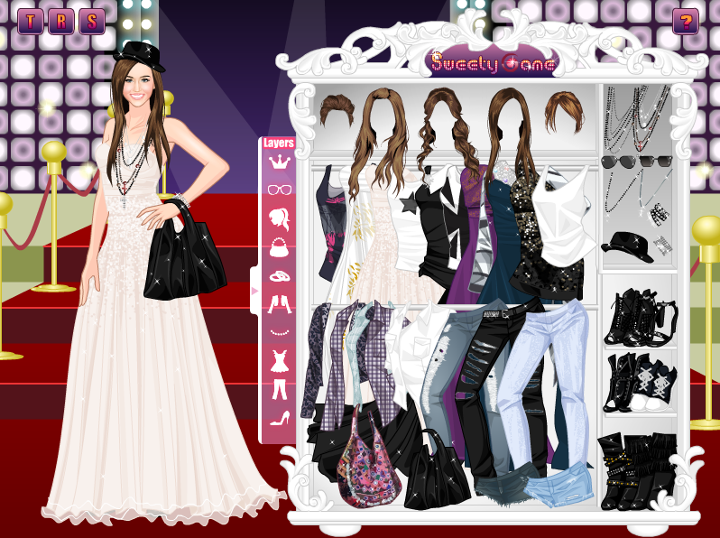 Miley Cyrus Dress Up Game