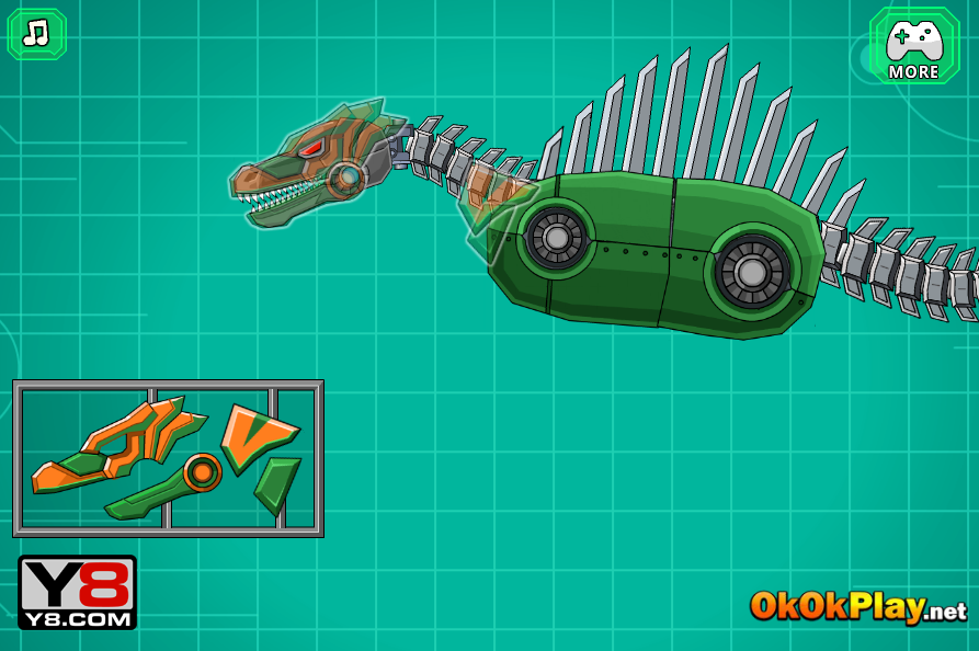 Toy War Robot Spinosaurus