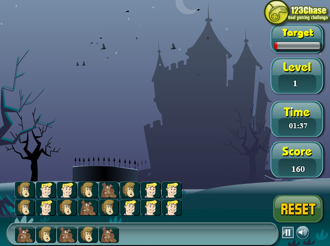 Scooby-Doo! Matching Tiles