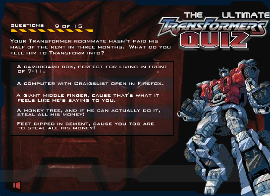 The Ultimate Transformers Quiz