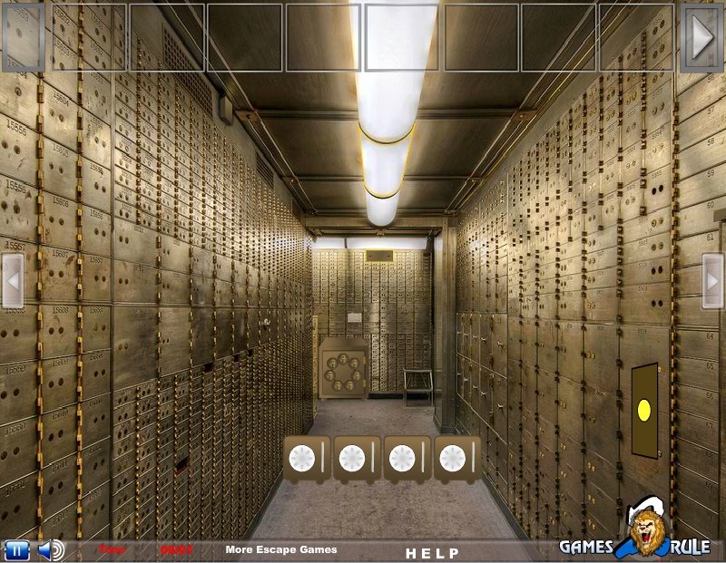 Bank Vault Trapped Escape