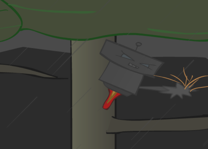 Paper Tree Machine _)-(_