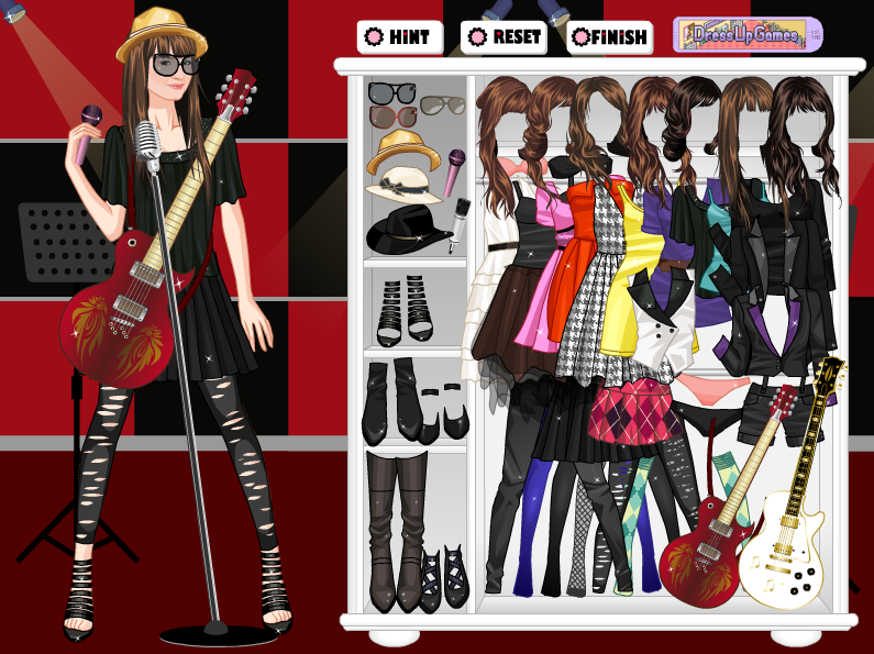 Dress Up Games Favorite Celebs Vol. 3: Demi Loves Music