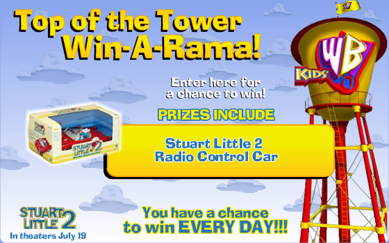 Top of the Tower Win-A-Rama Banner