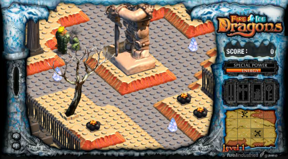 Mega Bloks Fire and Ice Dragons