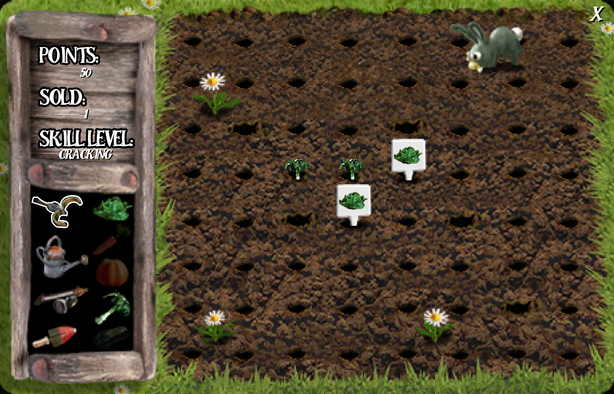 Wallace and Gromit Farming Game