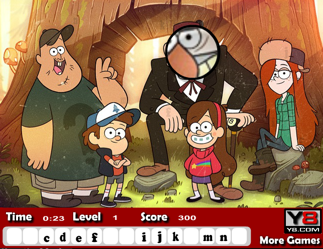 Gravity Falls Hidden Letters