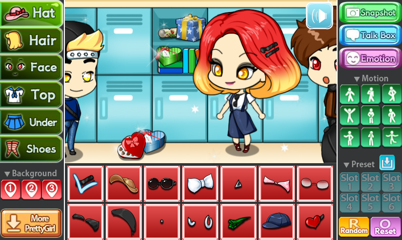 Valentine's Day Pretty Girl