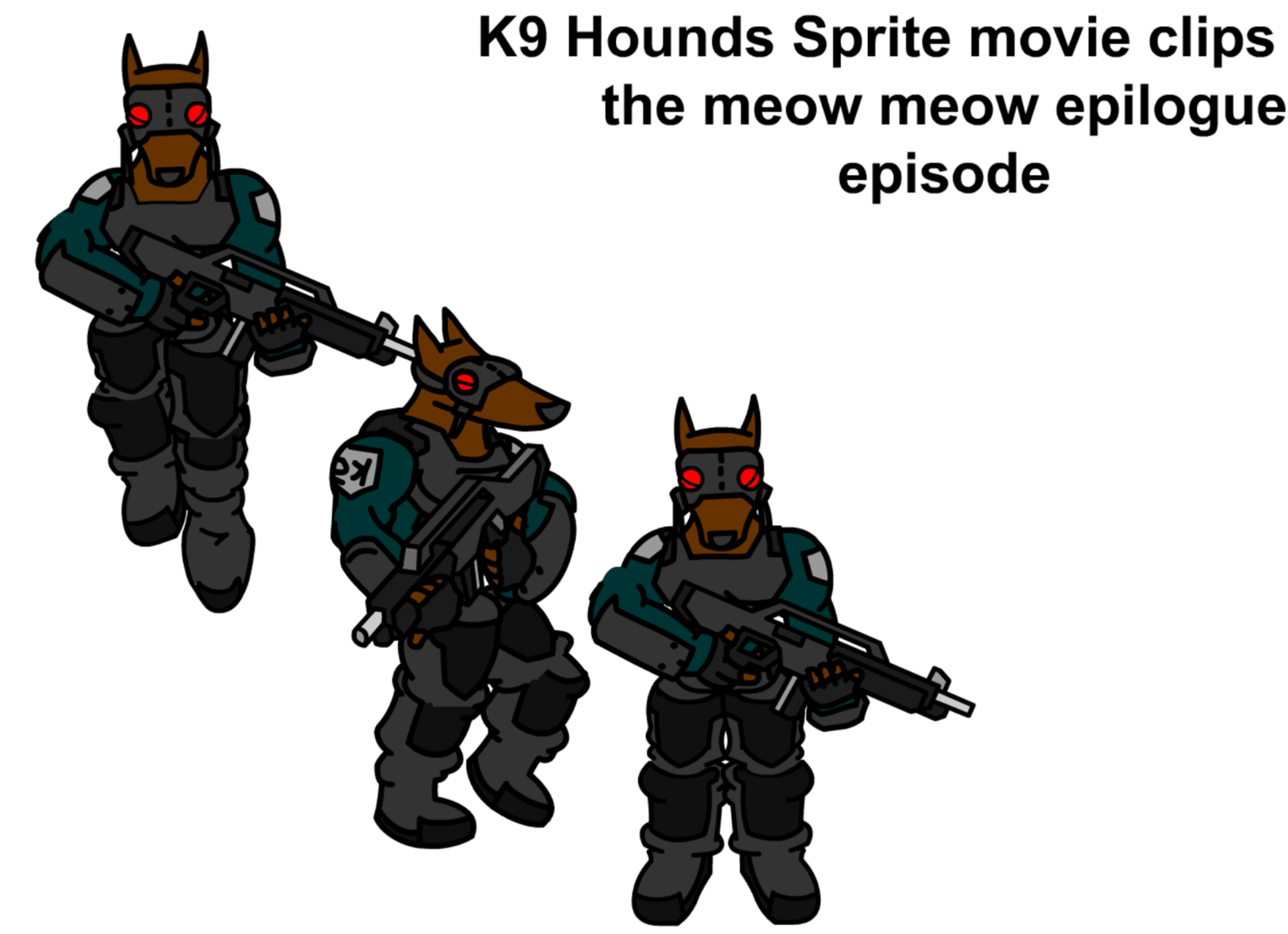 K9 sprite animation