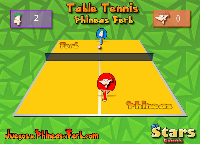 Table Tennis Phineas Ferb