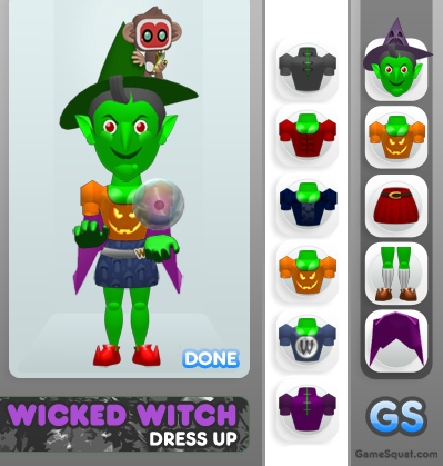 Wicked Witch Dress Up
