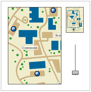 Map With Pan, Zoom, And Selection