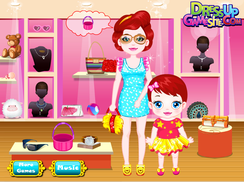 Lulu & Sophie at Shopping