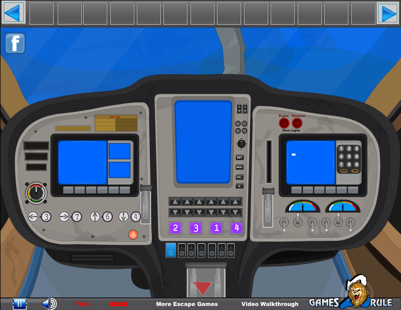 Crashed Plane Escape