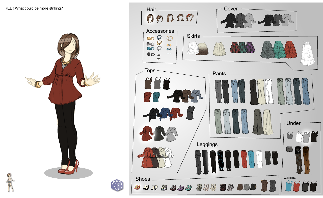 Dress Up Game: Fem Style for the Boy Body