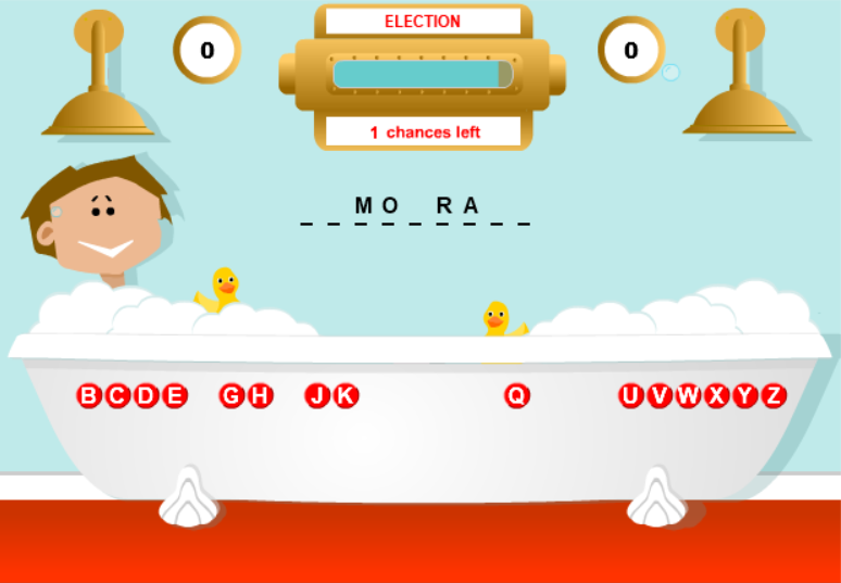 Celebrity Bathtime - Election