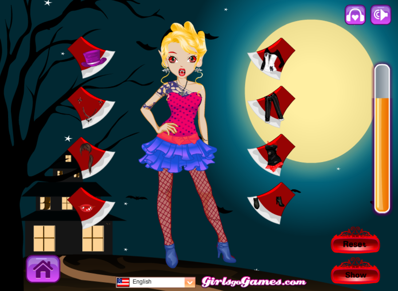 Zombie Girl Dressup