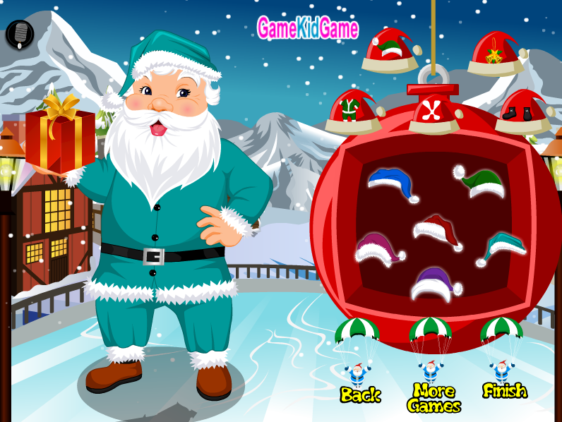 Santa Carol Dressup