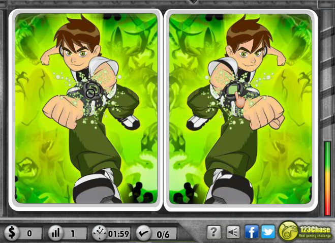 Ben 10 – Spot the Difference