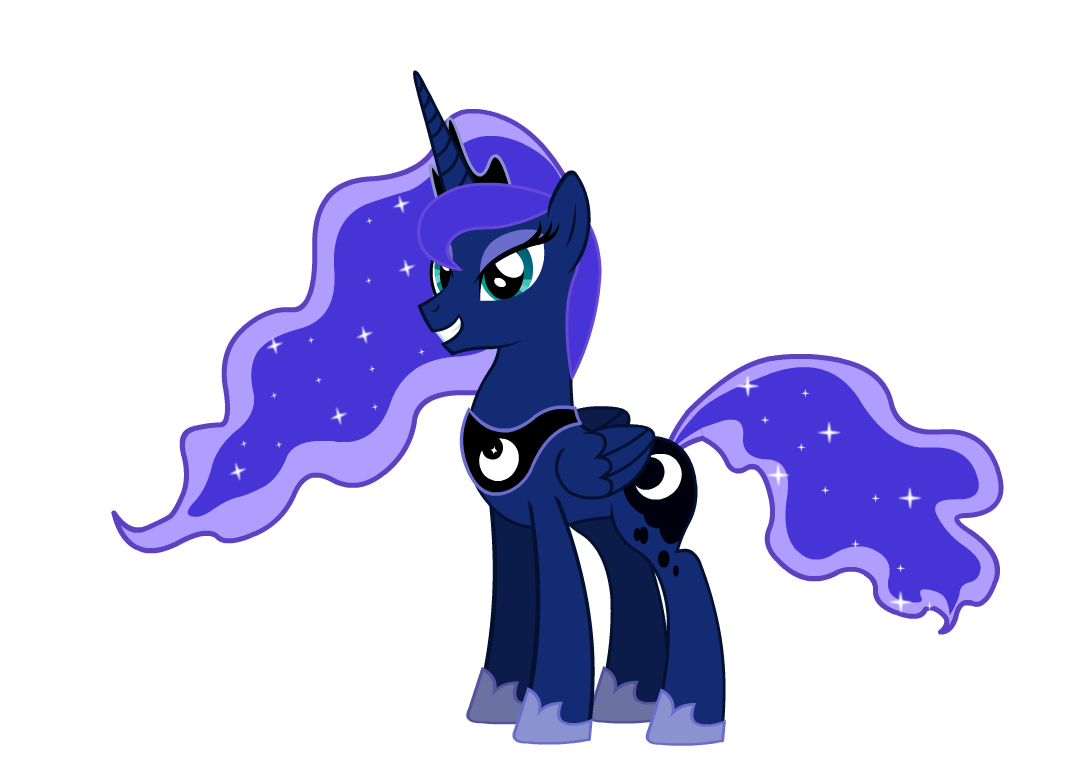 Princess Luna Hair Test Animation