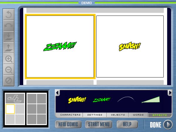 Justice League Comic Builder