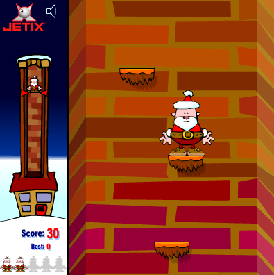 Jetix: Santa's Chimney Challenge