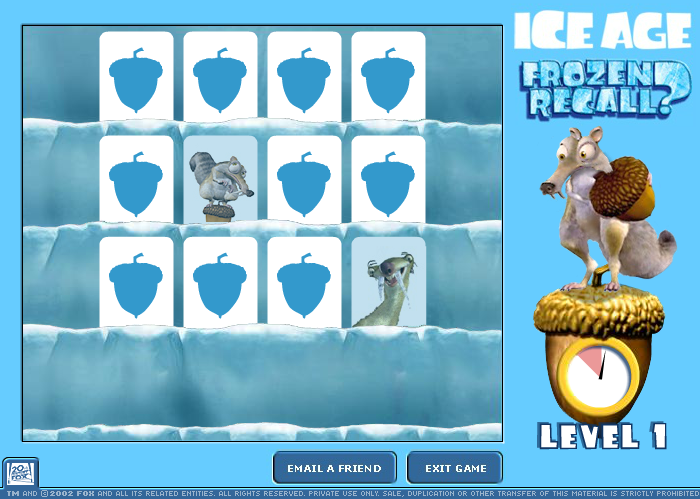 Ice Age: Frozen Recall?