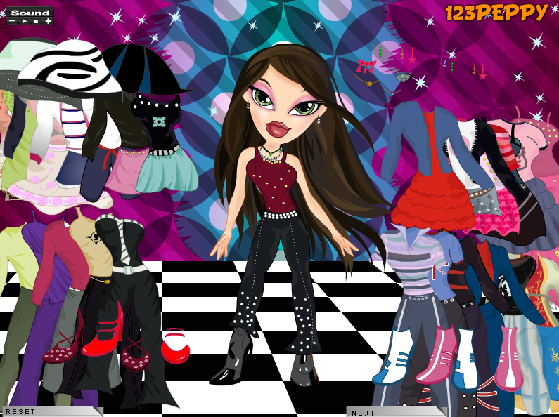 Jade Bratz Dress Up Game