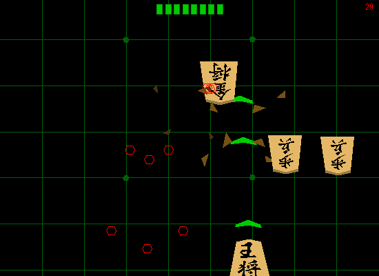 将棋シューティング　裸王