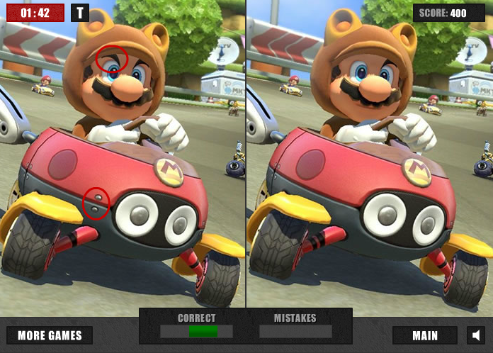 Mario Car Differences