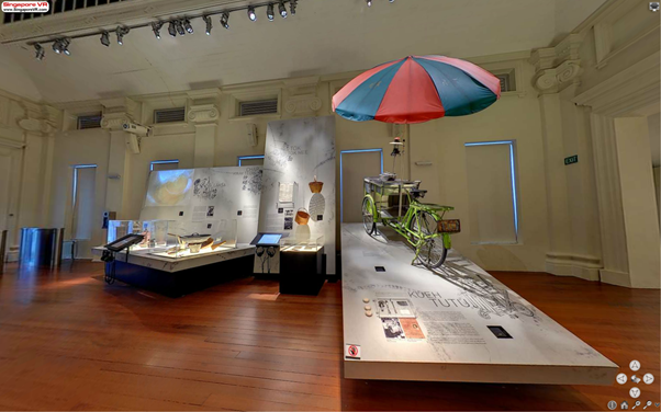 National Museum of Singapore: Singapore Living Galleries - Food 01 Virtual Reality Image