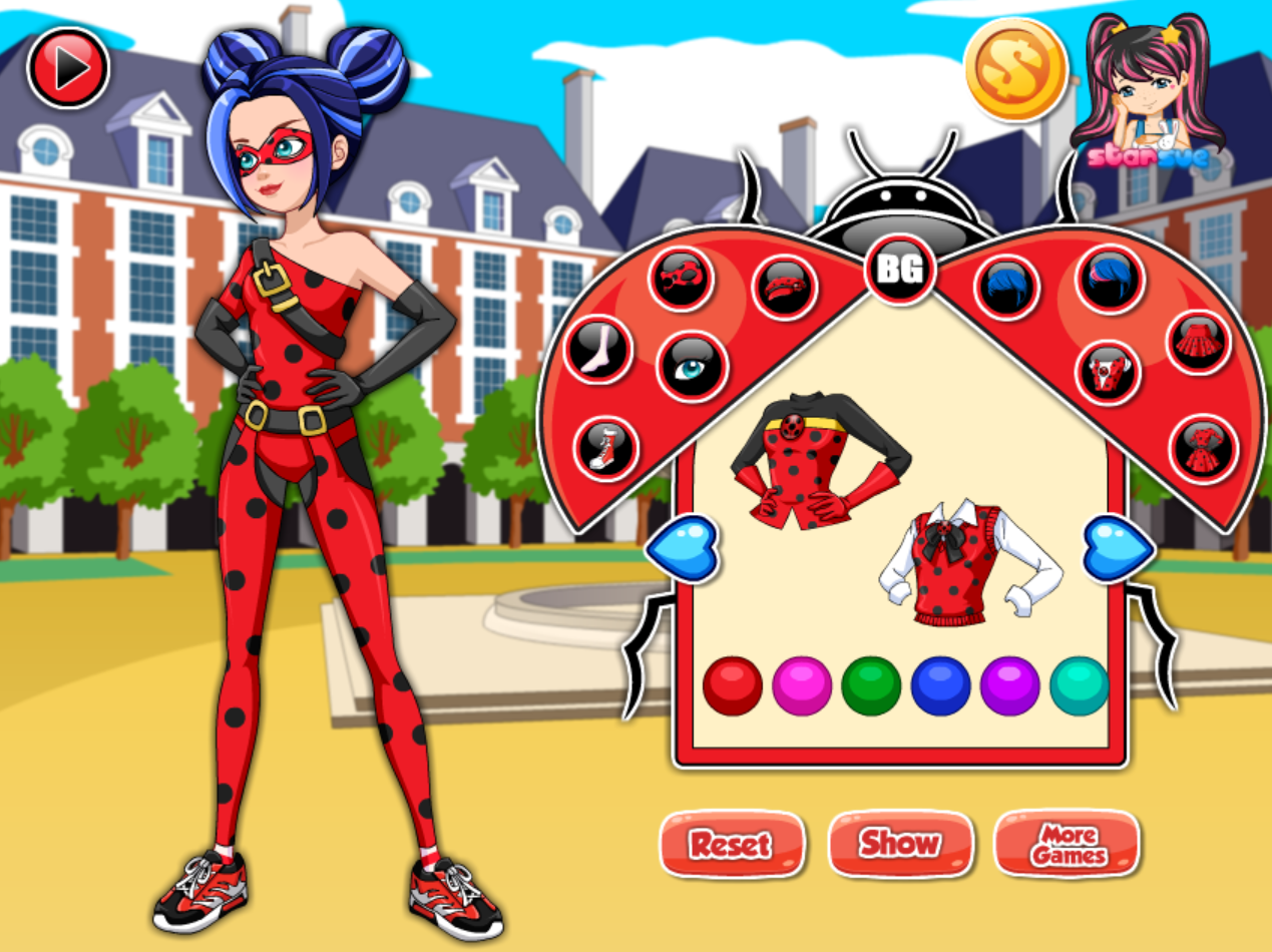 Miraculous Ladybug Dress Up