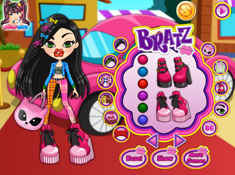 Bratz #SelfieSnaps Jade Dress Up